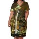 thumbnail image 2 of Fwc-vestido holgado de verano para mujer ropa de noche con bolsillo Aguja Espacial 0765, 2 of 6