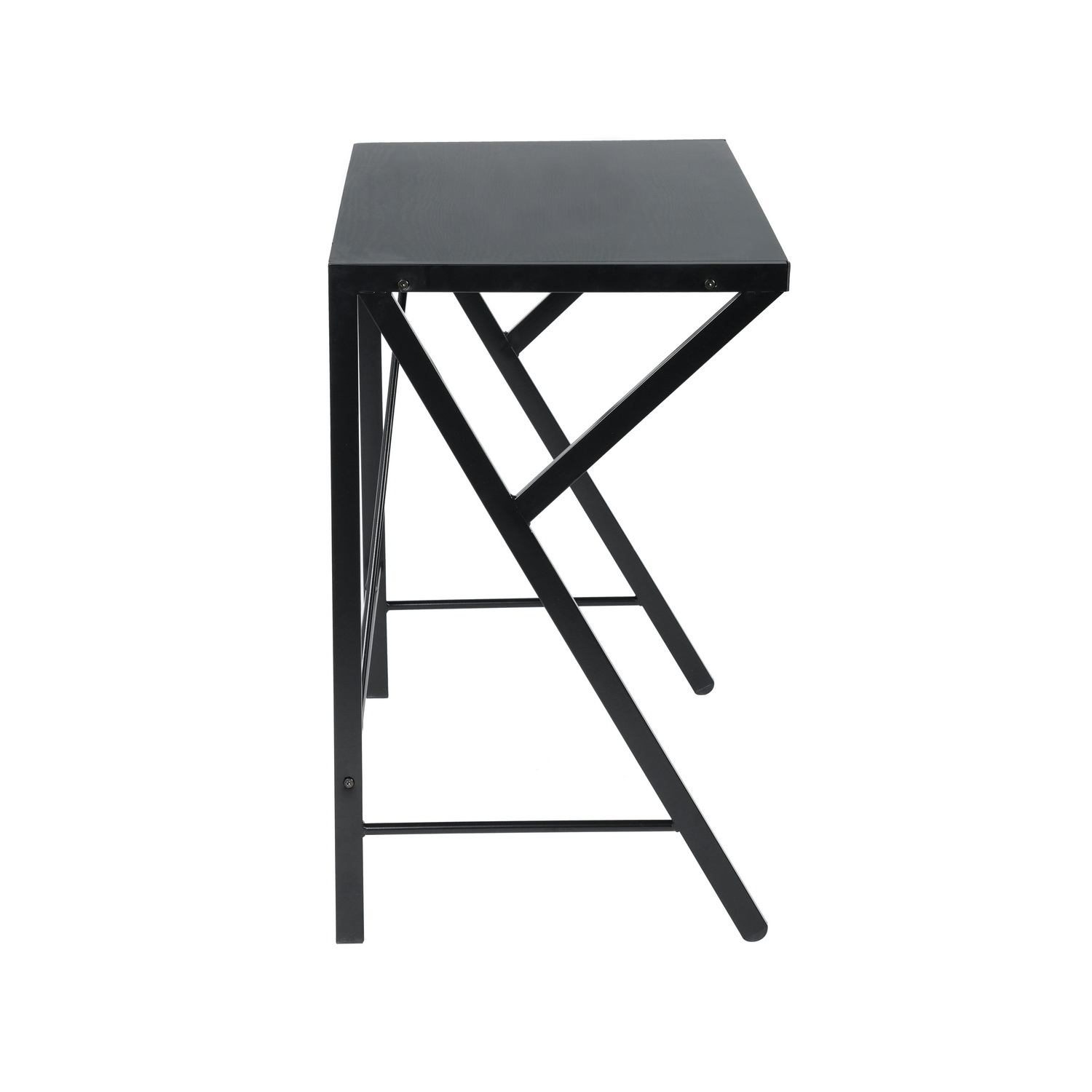 Kepooman Writing Computer Desk, Home Office Table, Modern Furniture Simple Study Makeup Workstation, Black Kepooman Writing Computer Desk, Home Office Table, Modern Furniture Simple Study Makeup Workstation, Black