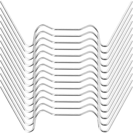 TABLZONE Wire Holder Clip Greenhouse Glazing Clip 304 Stainless Steel 50Pcs