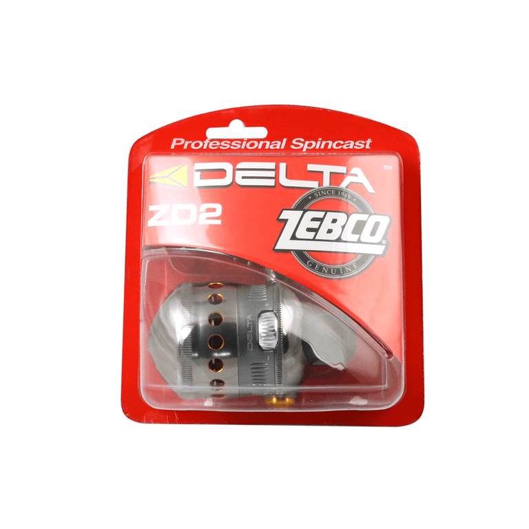 Zebco Delta Spincast Fishing Reel, Size 20 Reel, Changeable Right