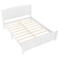 thumbnail image 5 of ChenyueFurn Queen Size Platform Bed, Solid Wood Frame with Support Slats,White, 5 of 10