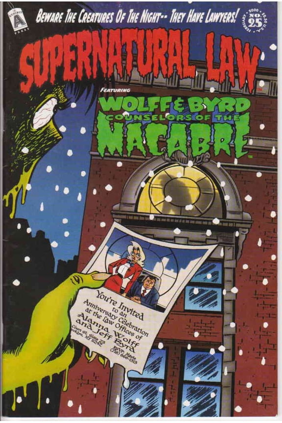 Supernatural Law #25 VF ; Exhibit A Comic Book