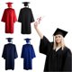 thumbnail image 2 of 3Pcs/Set University Graduates Uniform Cosplay Student Japanese School Graduation Gown Hat Tassel Pendant Set Bachelor Robe Hat, 2 of 4