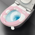 thumbnail image 2 of TIELUTT Cartoon Washable Toilet Seat Cover Toilet Seat Adapter for Memory Foam Carpet Memory Foam Bath Mats for Bathroom Non Washable round Bathroom Rug Bath Mats and Rugs Non Fuzzy Carpet Bathroom, 2 of 4