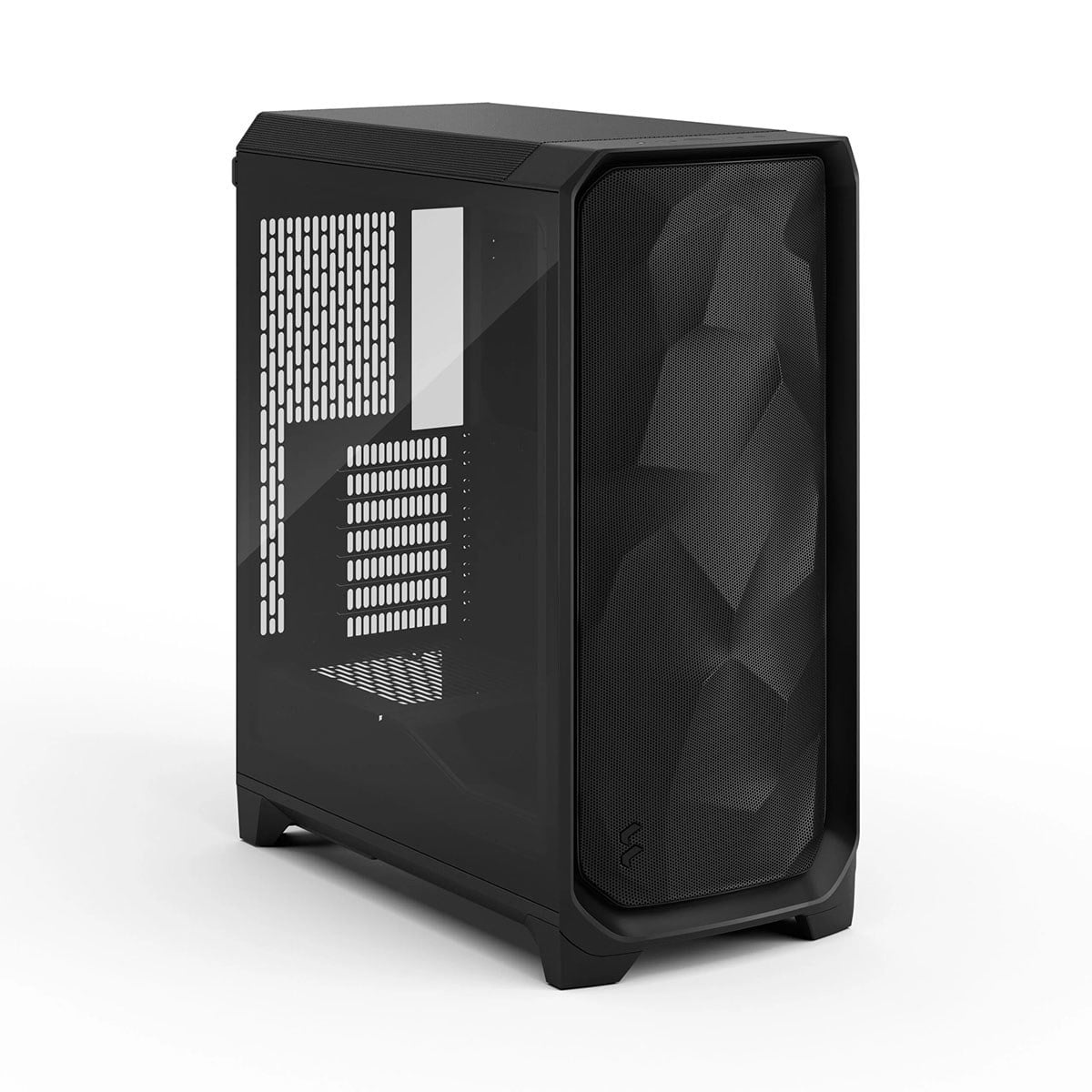 Fractal Design Meshify 3 Light Tint Tempered Glass E-ATX Mid-Tower Computer Case, Black