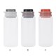 thumbnail image 5 of Contenedor de almacenamiento hermético Tapas Frascos Latas de mantenimiento fresco Dispensador transparente Cubo impermeable Cocina Harina Almacenamiento y organización del hogar café marrón Injueey HA080067-02, 5 of 6