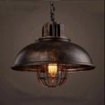 thumbnail image 2 of Pendant Light Chandelier Metal Shade Loft Style Vintage Industrial Chandelier Lamp Pendant Light E27, Rust, 2 of 2