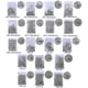 thumbnail image 2 of 1440 piezas de piedras brillantes Yashi diamantes de imitación SS6 diamante blanco, 2 of 5