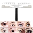 thumbnail image 4 of Eyebrow Ruler Stainless Steel Measure Professional Stencils Three-Point Shaping Template Women Coesmetic Measurement Accessories Type 1, 4 of 7