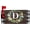 Wreath Monogram Letter D, variant on Wreath Monogram Letter U Mailbox Covers, Buffalo Plaid Outdoor Magnetic Mailbox Cover, 21 x 18 in Mail Box Covers for Garden Yard Decor