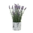 thumbnail image 2 of Melrose Set Of 2 Plastic Potted Lavender With White Finish 85892DS, 2 of 3