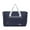 Navy NY, variant on Large Capacity Travel Bag Folding Luggage Hand Shoulder Tote Nylon Portable Wet Dry Separation Compartment for Business Short Trip Storage Suitcase Organizer