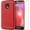 Red, variant on Phone Case for Motorola Moto E4 with Tempered Glass Screen Protector Cover And Cell Accessories Slim Thin Rugged Silicone Protective MotoE4 E 4 4E 4th Generation XT1768 XT1765 Cases Women Men Red