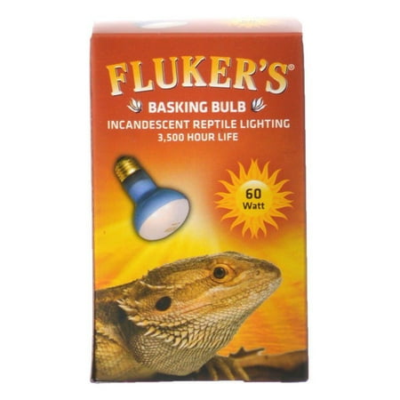 Flukers Incandescent Basking Bulb 60 Watt Pack of 4