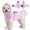 LightPurple, variant on Anxiety Vest for Small Dogs | Dog Calming Vest for Separation,Soft Dog Anxiety Shirt,Anxiety Jacket for Dogs with Ear Wrap to Reduce Noise Stress,Fireworks,Thunderstorm