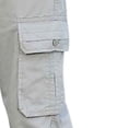 thumbnail image 5 of lcziwo Mens Baggy Cargo Pants Drawstring Loose Fit Trousers High Waist Hiking Sweatpants Casual Hip Hop Pants with Pockets Gray,M, 5 of 6