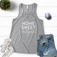 thumbnail image 2 of NanyCrafts' Home Sweet Ballpark Women's Racerback Tank Top, 2 of 2