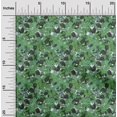 thumbnail image 2 of oneOone Viscose Chiffon Green Fabric Abstract Floral Sewing Craft Projects Fabric Prints By Yard 42 Inch Wide-2rb, 2 of 5