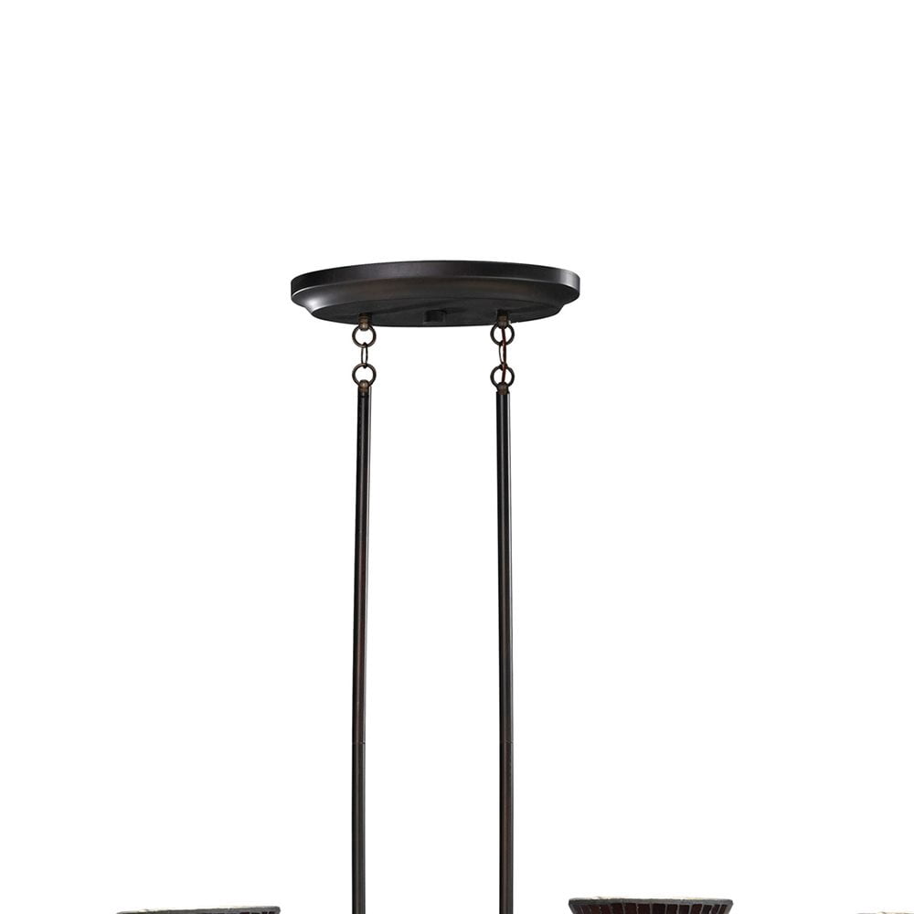 Dale Tiffany Shell Hanging Fixture Dark Bronze in finish