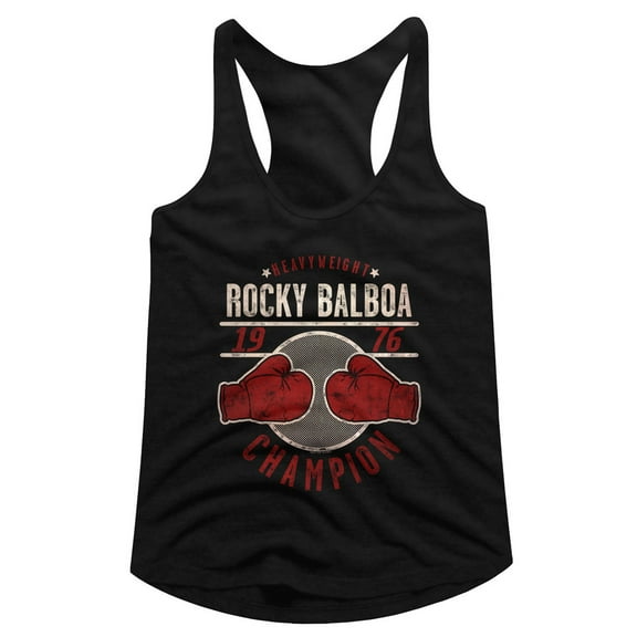 Rocky Champ 76 Black Women's Racerback Tank Top