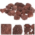 thumbnail image 4 of BRIGHTFUFU 1 bolsa de 450g acuarios rocas volcánicas pecera adorno de agua material de filtro, 4 of 7