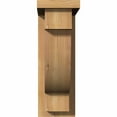 thumbnail image 2 of 5 1/2"W x 12"D x 16"H Alpine Smooth Corbel w/Backplate, Western Red Cedar, 2 of 9
