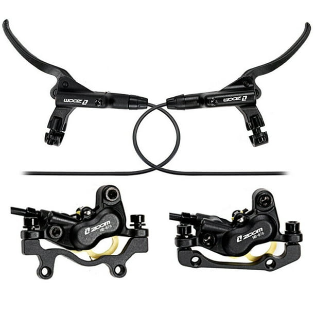 ZOOM 4 Piston Hydraulic Disc Brakes Set Mountain Bike Hydraulic Brake Front Rear IS/PM 160mm