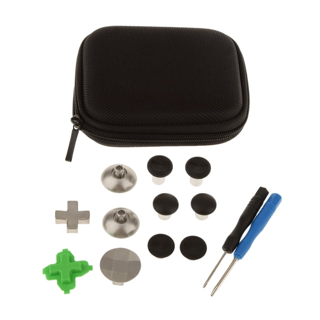 Reemplazo Parachoques Dpad Botones Set + Destornillador Botones Controlador CUTICAT Controlador One