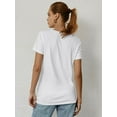 thumbnail image 3 of Womens Loose Fit Tshirts Short Sleeve Summer Tops Casual Workout Yoga Tunic T Shirts Tops, 3 of 6