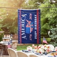 thumbnail image 4 of 250 Anniversary USA Flag 3x5 Ft 1 Sided 250th Anniversary Flag We The People 1776-2026 250 Years Birthday Patriotic Decor for Outdoor Front Door Porch Wall(Large), 4 of 7