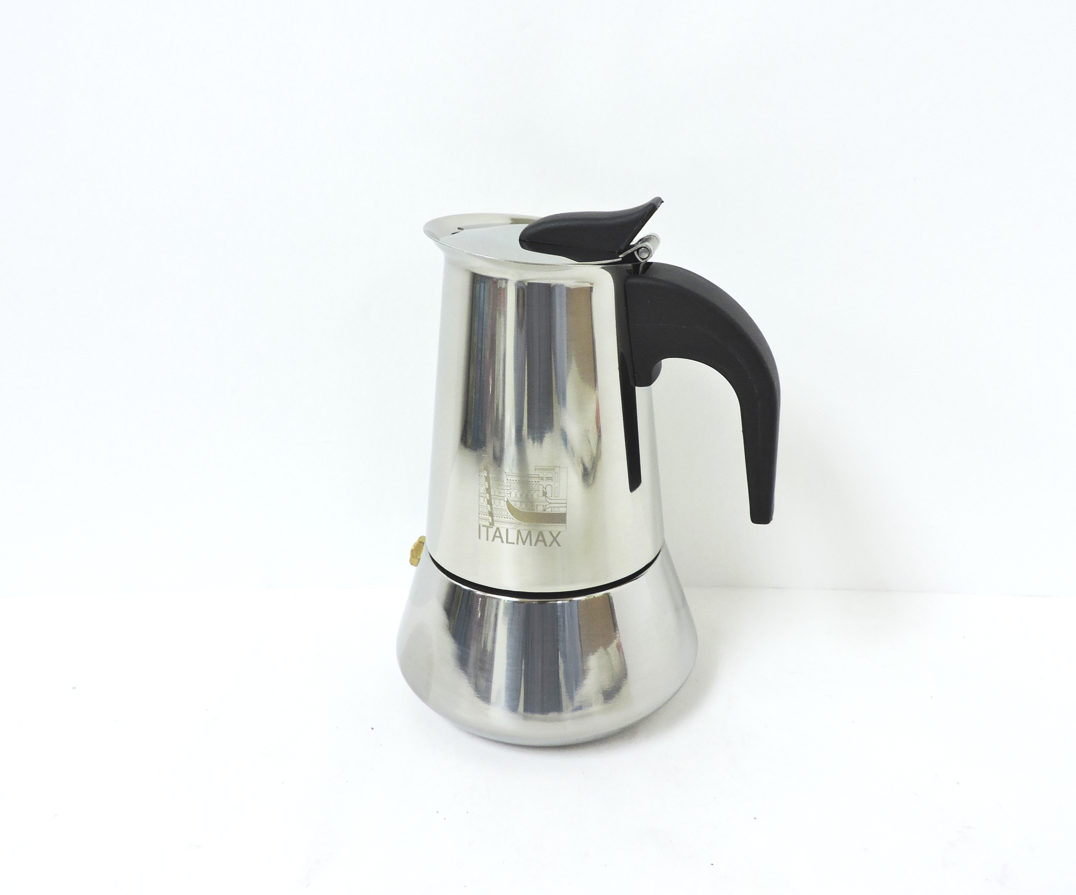 Italmax Bella Stainless Steel Espresso Coffee Maker 2 Cups