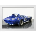 thumbnail image 2 of Stephen Chambers 24x17 White Modern Wood Framed Wall Art Titled - Corvette Grand Sport 3, 2 of 6