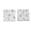 aden + anais Classic Muslin Swaddle Blanket 2 Pack (White, One Size)