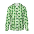 thumbnail image 1 of Lsque Broccoli 1 Pattern UPF 50+ Lightweight Sun Protection Men's Women's Long Sleeve Shirt, Hoodie Performance -3X-Large, 1 of 7