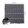 thumbnail image 2 of 30 Pack Interlocking Decking Tiles, Anti-Slip, Strong Pressure Resistance, Easy to Clean, DIY-Friendly for Garden, 2 of 6