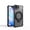Black, variant on ShellTech Magnetic Case for iPhone 16e/17e with Kickstand Compatible with Magsafe, 360° Ring Holder Stand Translucent Back Cover, Raised Screen & Camera Protection Drop-resistant Shell,Orange