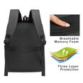 thumbnail image 5 of Sac à Dos en Polyester Imperméable et Résistant aux Déchirures avec Compartiment pour Ordinateur Portable de 15,6 Pouces, Capacité de 19L, Bretelles Rembourrées Ergonomiques, Multiples Poches Organisées - Idéal pour les Affaires, les Voyages, l'École, la Randonnée, 5 of 5