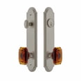thumbnail image 5 of Grandeur Arc Tall Plate Single Cylinder One Piece Knobset with Baguette Knob, 5 of 6