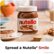Nutella Hazelnut Spread with Cocoa, Creamy Hazelnut Spread, Breakfast Favorite, 33.5 oz Jar