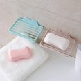 thumbnail image 2 of Soap Drip Tray, Soap Box, Creative Heart-Shaped Bathroom Soap Dish - Green, 2 of 4