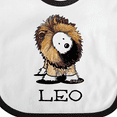 thumbnail image 4 of Inktastic Leo Lion Westie Boys or Girls Baby Bib, 4 of 4