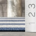 thumbnail image 2 of Romy Striped Indoor/Outdoor Area Rug, 6' 7" x 9', Montana Navy, 2 of 5