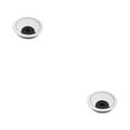 thumbnail image 3 of Langgg Couvercle de Trou de Bureau d'Ordinateur Portable Rond Étanche Rond Réglable Organiseur de Câble de Table de Bureau 50mm Argent 2ensemble, 3 of 6