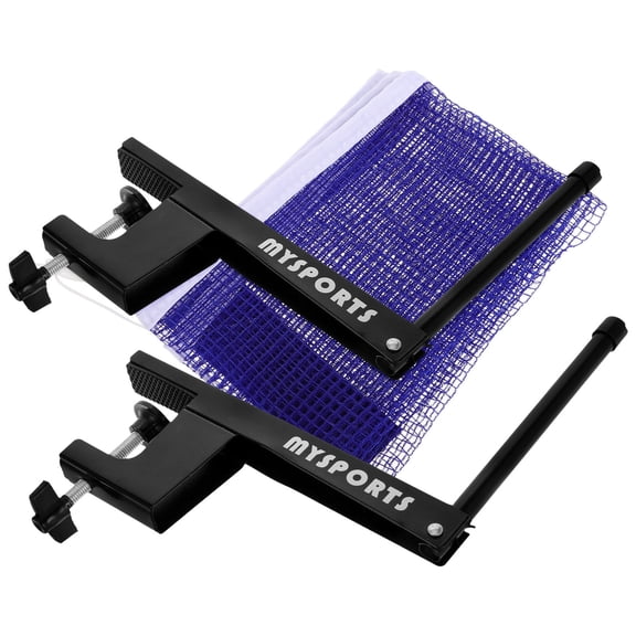 RENACLIPY Portable Table Tennis Net Multi Iron Polyester Easy Installation