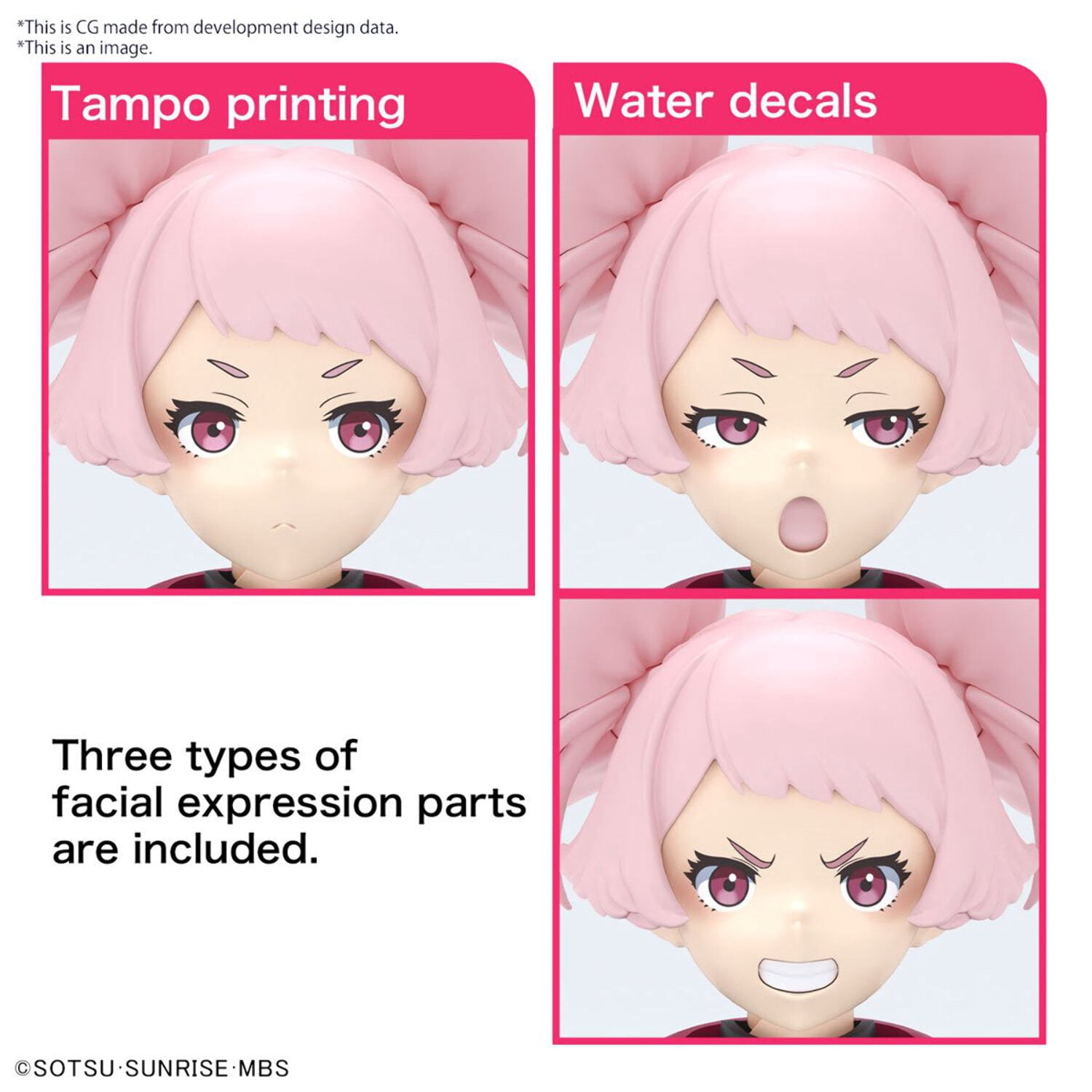 Gundam Witch Mercury ChuChu Figure-rise Model Kit