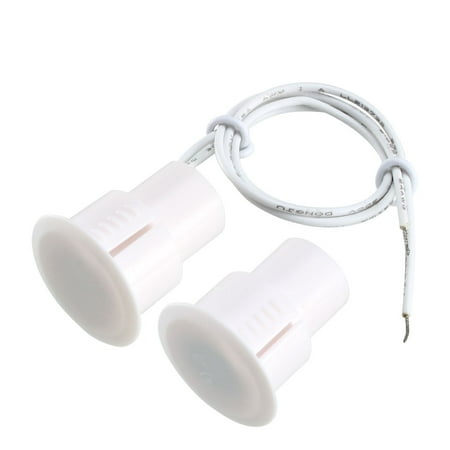 RC-36 NC Recessed Wired Door Contact Sensor Alarm Magnetic Reed Switch