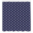 thumbnail image 2 of Ambesonne Paisley Shower Curtain, Oriental Floral Damask Art, 69"Wx75"L, Indigo and Eggshell, 2 of 4