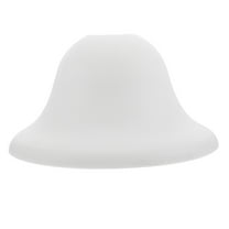 OUNONA Chic Hat-Shaped Plastic Lamp Shade Cover Replacement for Torchiere Floor and Table Lamps Small Size