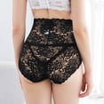 thumbnail image 6 of Women Panties Lingerie Women Shapewear Lace High Waisted Underwear Embroidered Mesh Sheer Panties Plus Size Underwear Panties, 6 of 9