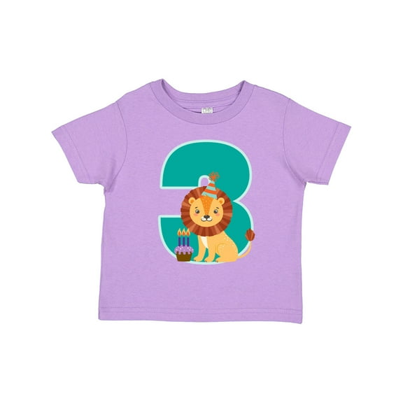 Inktastic 3rd Birthday Zoo Party 3 Year Old Boys or Girls Toddler T-Shirt